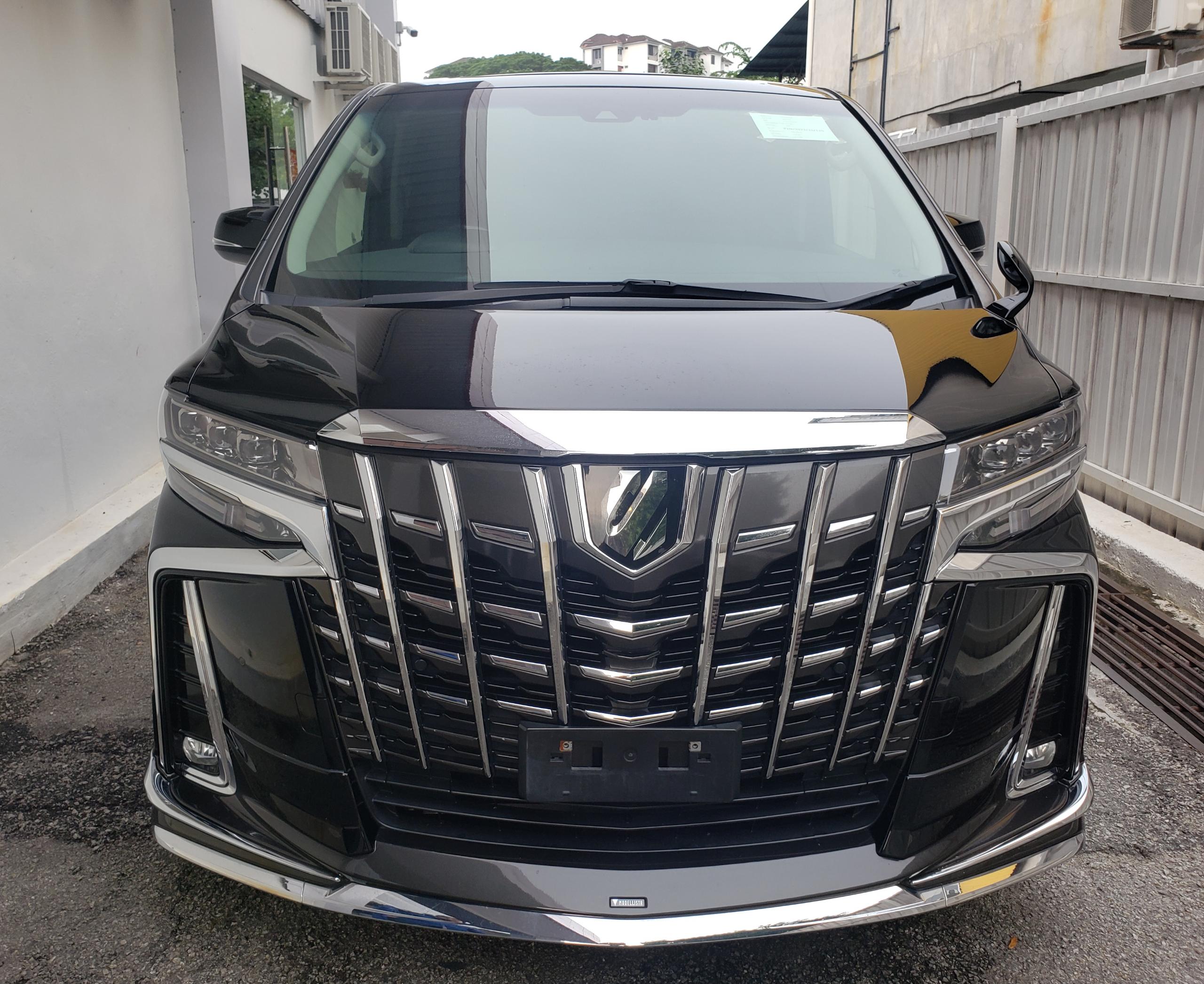 TOYOTA ALPHARD SC 2021 WITH MODELISSTA BODYKIT